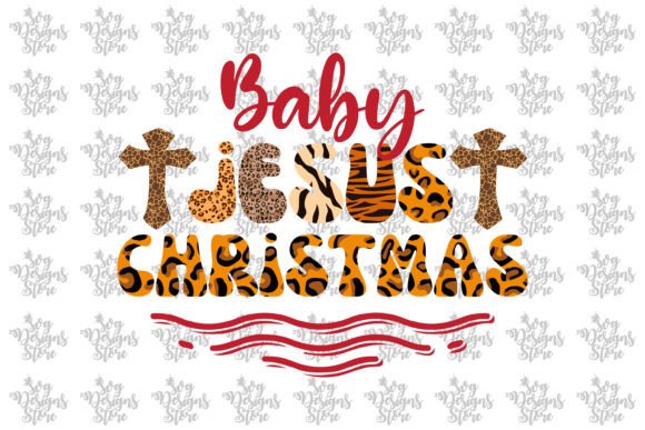 Baby Jesus Christmas Sublimation Graphics for Crafts