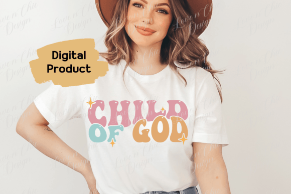 Christian Child of God Sublimation Graphics & Crafts