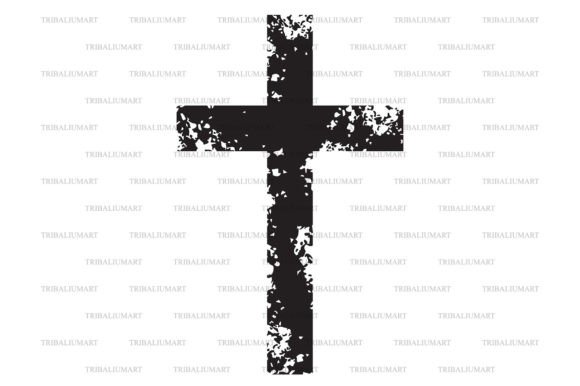 Grunge Christian Cross Graphics & Illustrations Review