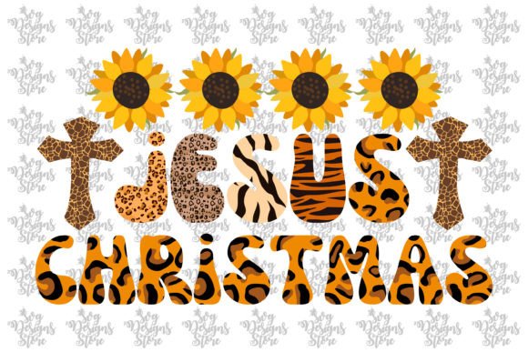 Jesus Christmas Sublimation SVG for Crafts & Graphics
