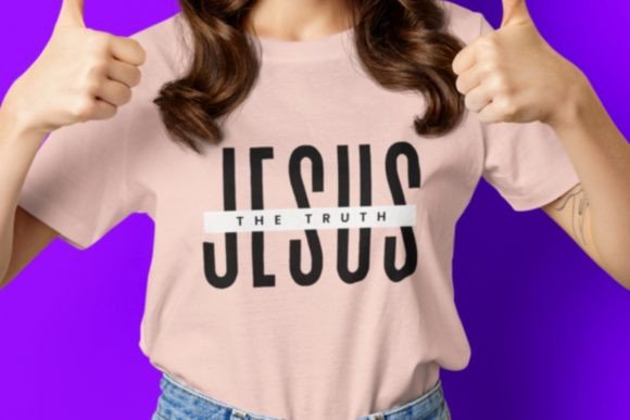 Jesus the Truth: Bold Graphics for Faith-Based Crafts