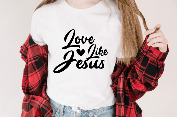 Love Like Jesus Svg: Faith-Based Graphics for Crafts & Publishing