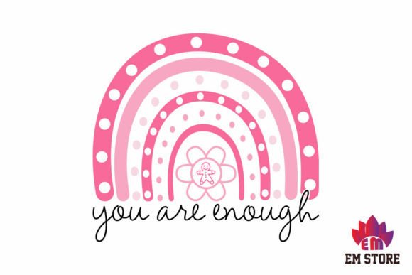 Retro Christian SVG Design, You Are Enou