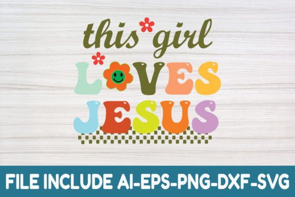 This Girl Loves Jesus- Retro Christian Graphics Craft Review